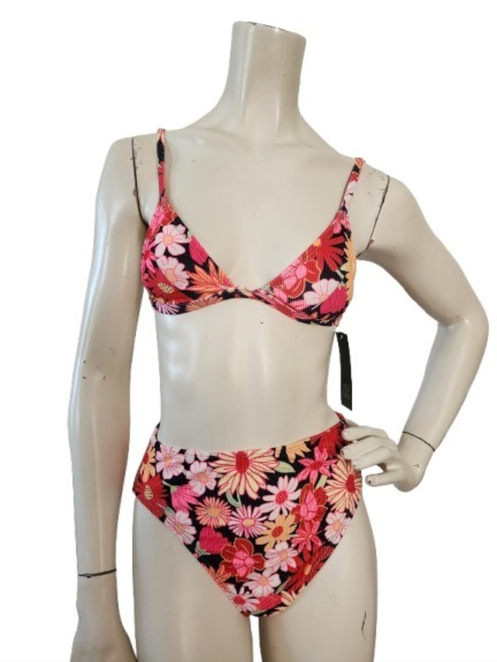 Wild Fable Bikini Womens XS Pink Floral NEW